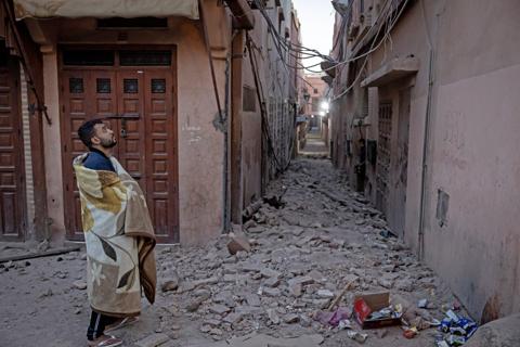 زلزال المغرب أدى إلى تضرر عدد من المباني