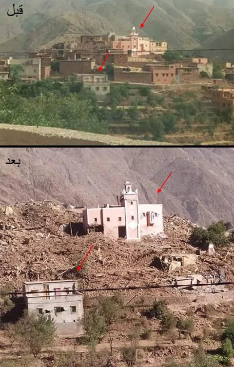 قرية اختفت وبقي مسجدها .. معجزات زلزال الحوز في