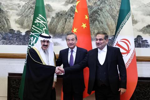 إعادة العلاقات بين السعودية وخصمتها الإقليمية إيران بوساطة صينية