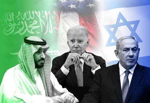 الجهود الأمريكية لتطبيع السعودية وإسرائيل