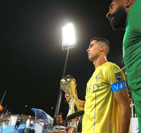 رونالدو قاد فريق النصر السعودي للفوز بالبطولة العربية للأندية 2023