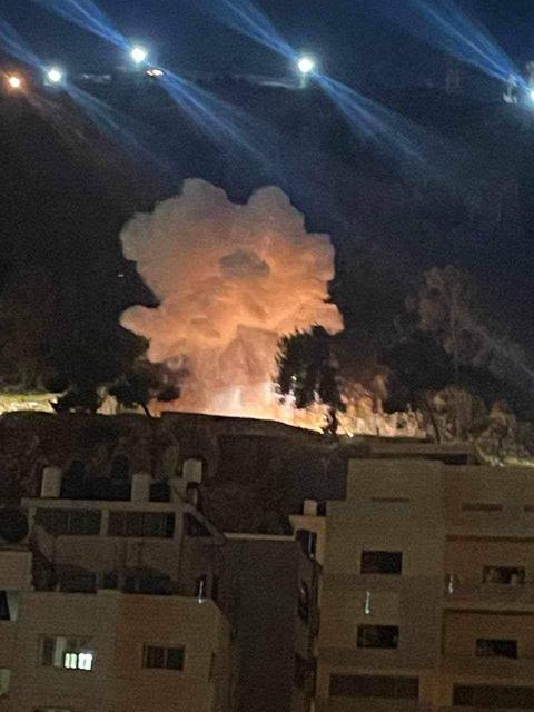 فيديو لحظة تفجير عبوة ناسفة في قوة إسرائيلية