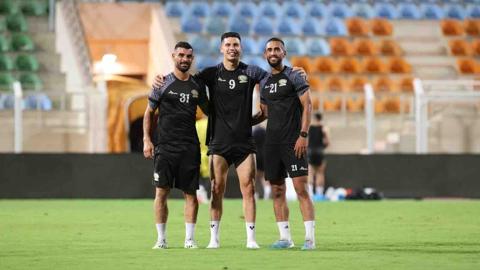 موعد مباراة فلسطين ضد عمان الودية والتشكيلة